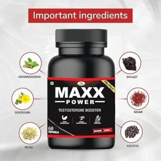 Maxx Power Testosterone Booster Capsules for Men Price in Pakistan