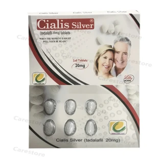 Cialis Silver Tablets Pakistan | Best Price for Tadalafil 20mg ED Pills